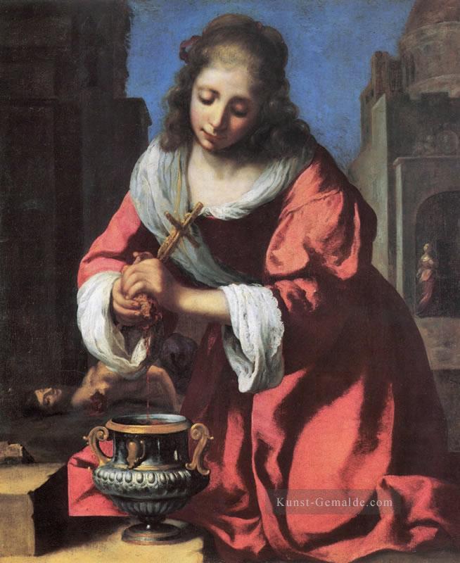 St Praxidis Barock Johannes Vermeer Ölgemälde